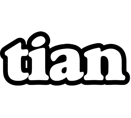 Tian panda logo