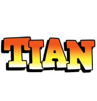 Tian sunset logo