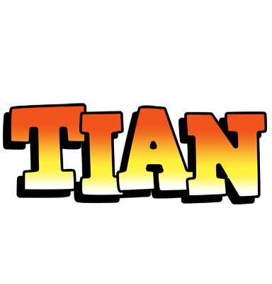 Tian sunset logo