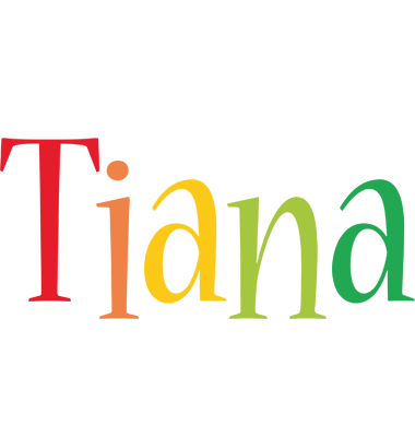 Tiana birthday logo