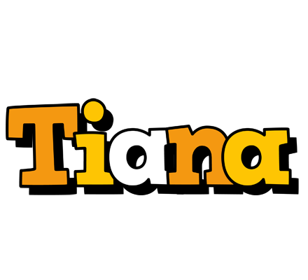 Tiana cartoon logo