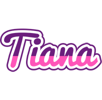 Tiana cheerful logo