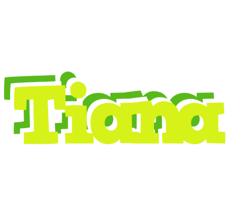 Tiana citrus logo