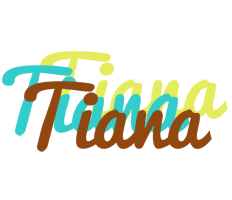 Tiana cupcake logo