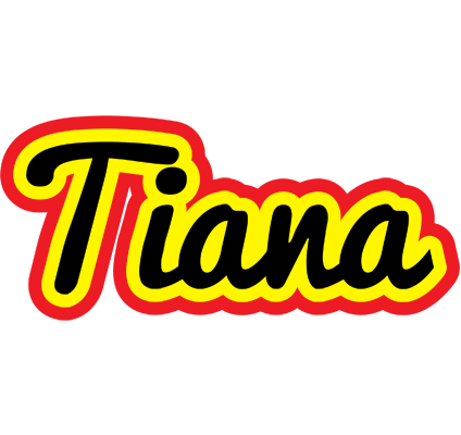 Tiana flaming logo