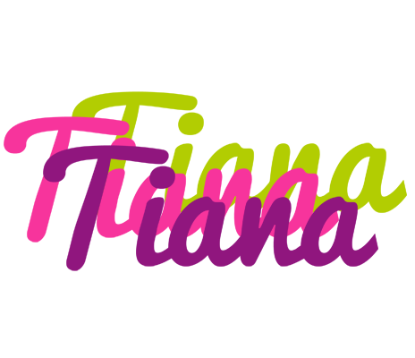 Tiana flowers logo