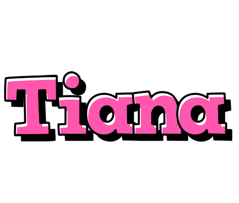 Tiana girlish logo