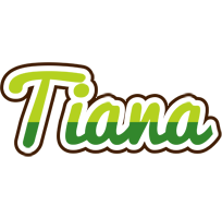 Tiana golfing logo