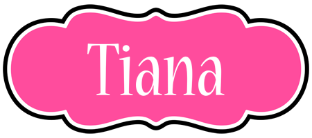 Tiana invitation logo