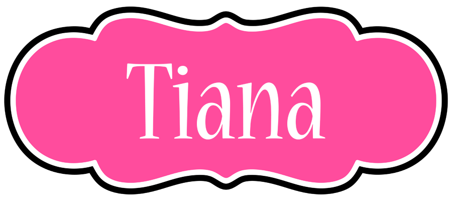 Tiana invitation logo