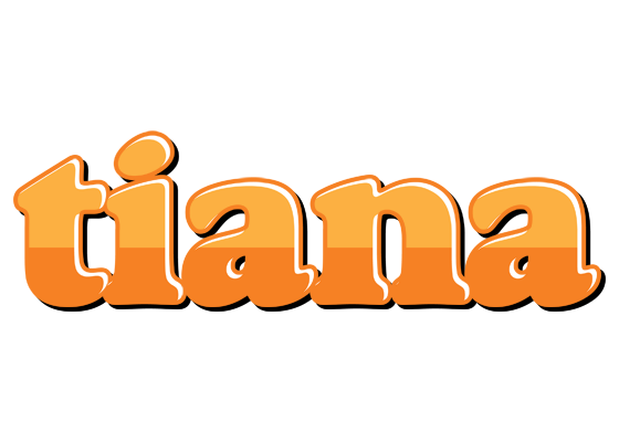 Tiana orange logo