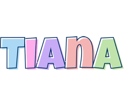 Tiana pastel logo