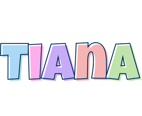 Tiana pastel logo