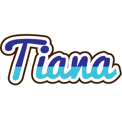 Tiana raining logo