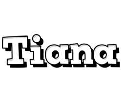 Tiana snowing logo