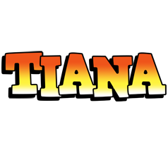 Tiana sunset logo