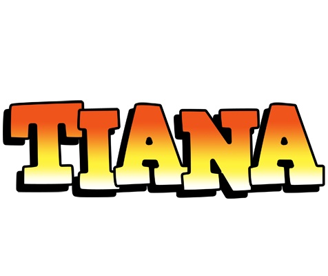 Tiana sunset logo