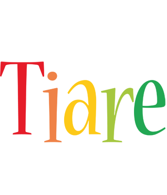Tiare birthday logo
