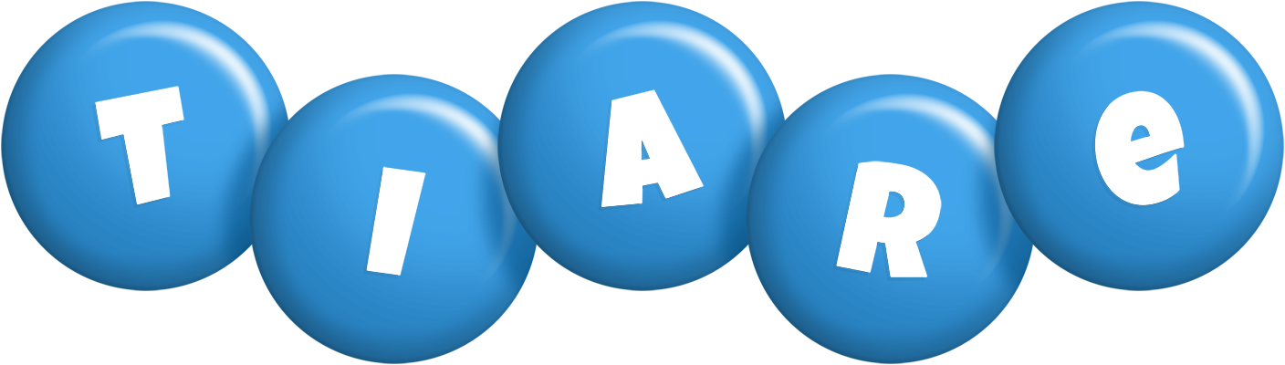 Tiare candy-blue logo
