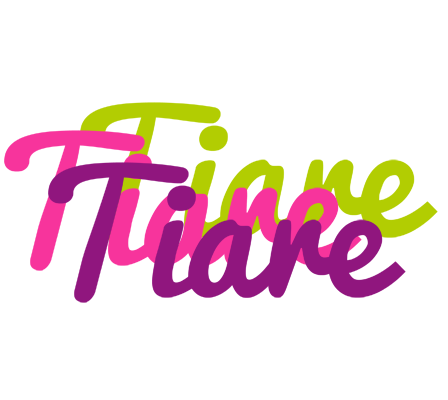 Tiare flowers logo
