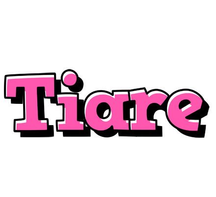 Tiare girlish logo
