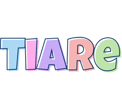 Tiare pastel logo