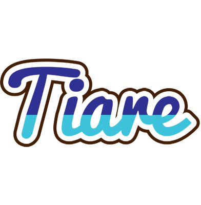 Tiare raining logo