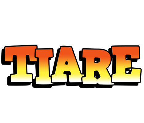 Tiare sunset logo