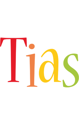 Tias birthday logo