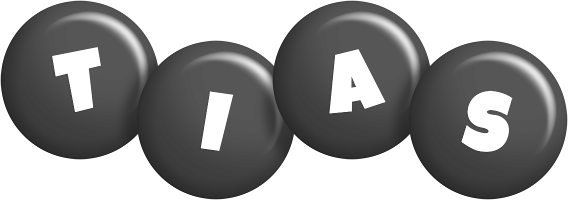 Tias candy-black logo