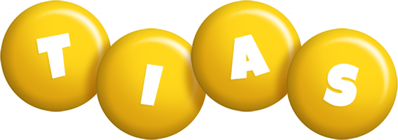 Tias candy-yellow logo