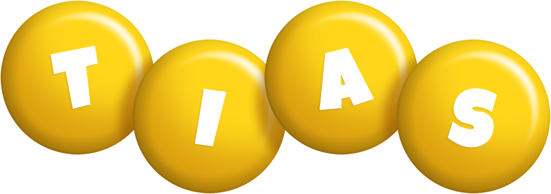 Tias candy-yellow logo