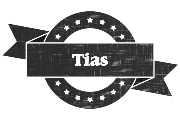 Tias grunge logo