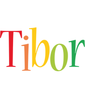 Tibor birthday logo