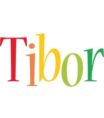 Tibor birthday logo