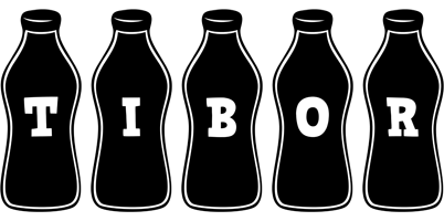 Tibor bottle logo