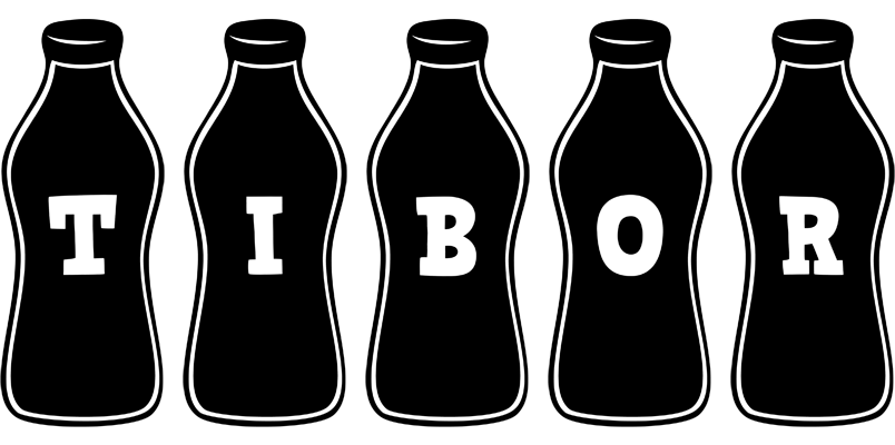 Tibor bottle logo