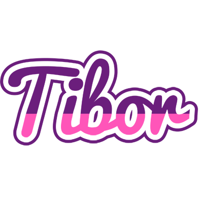 Tibor cheerful logo