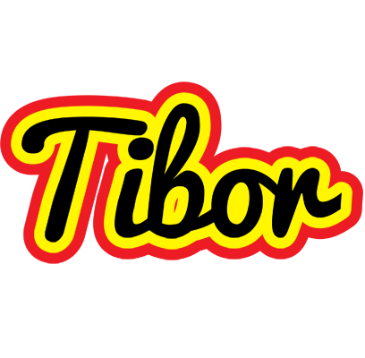 Tibor flaming logo