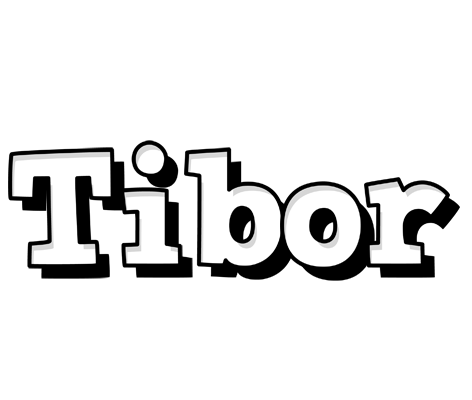 Tibor snowing logo