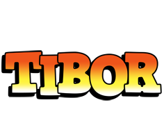 Tibor sunset logo