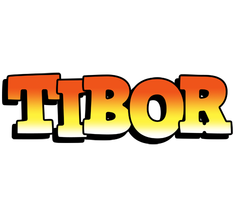 Tibor sunset logo