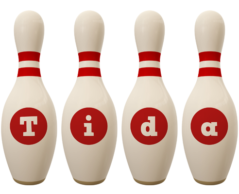 Tida bowling-pin logo