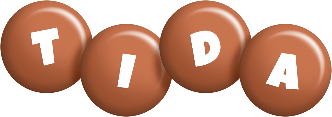 Tida candy-brown logo