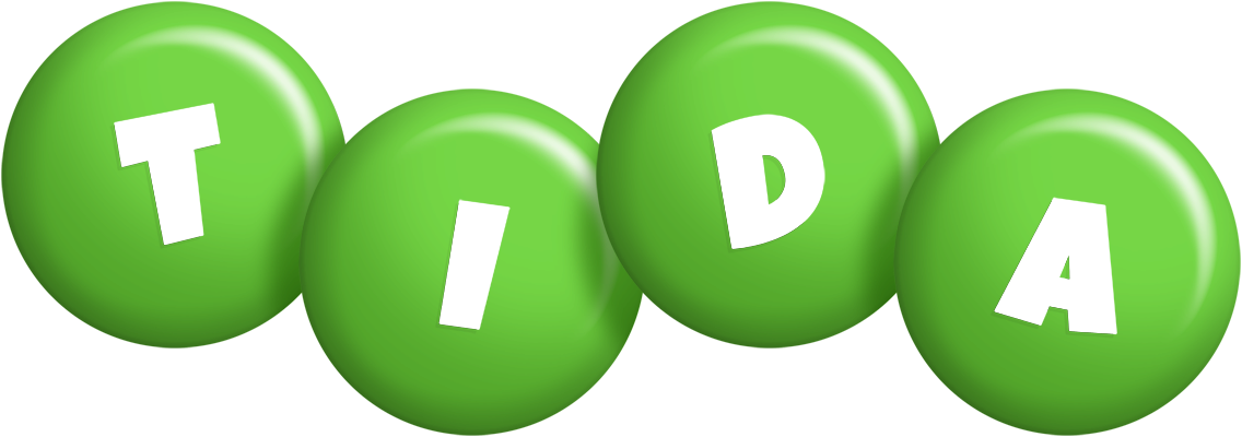 Tida candy-green logo