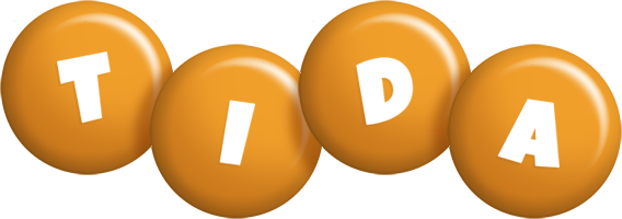 Tida candy-orange logo