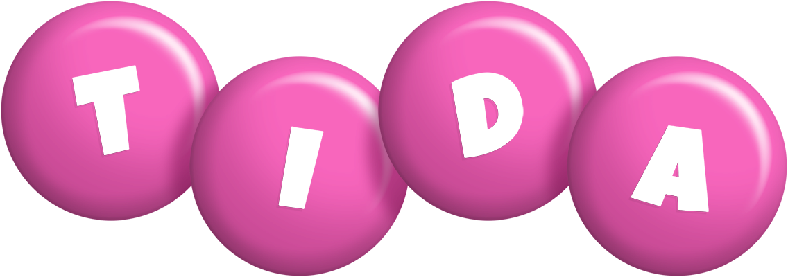 Tida candy-pink logo