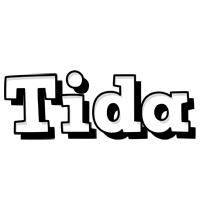 Tida snowing logo