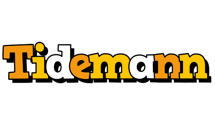 Tidemann cartoon logo