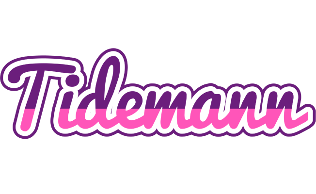 Tidemann cheerful logo